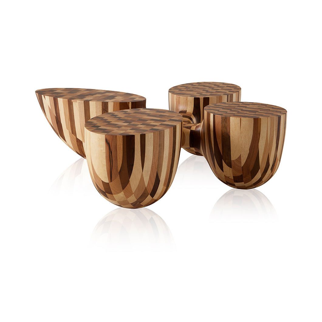 Mesa de Centro Roots de Madera – vista 2