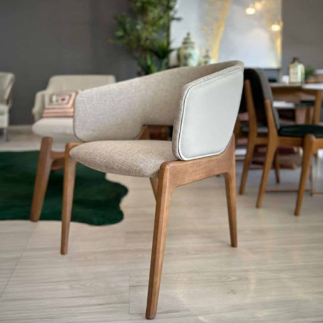 Silla de Comedor Mineira Castanho