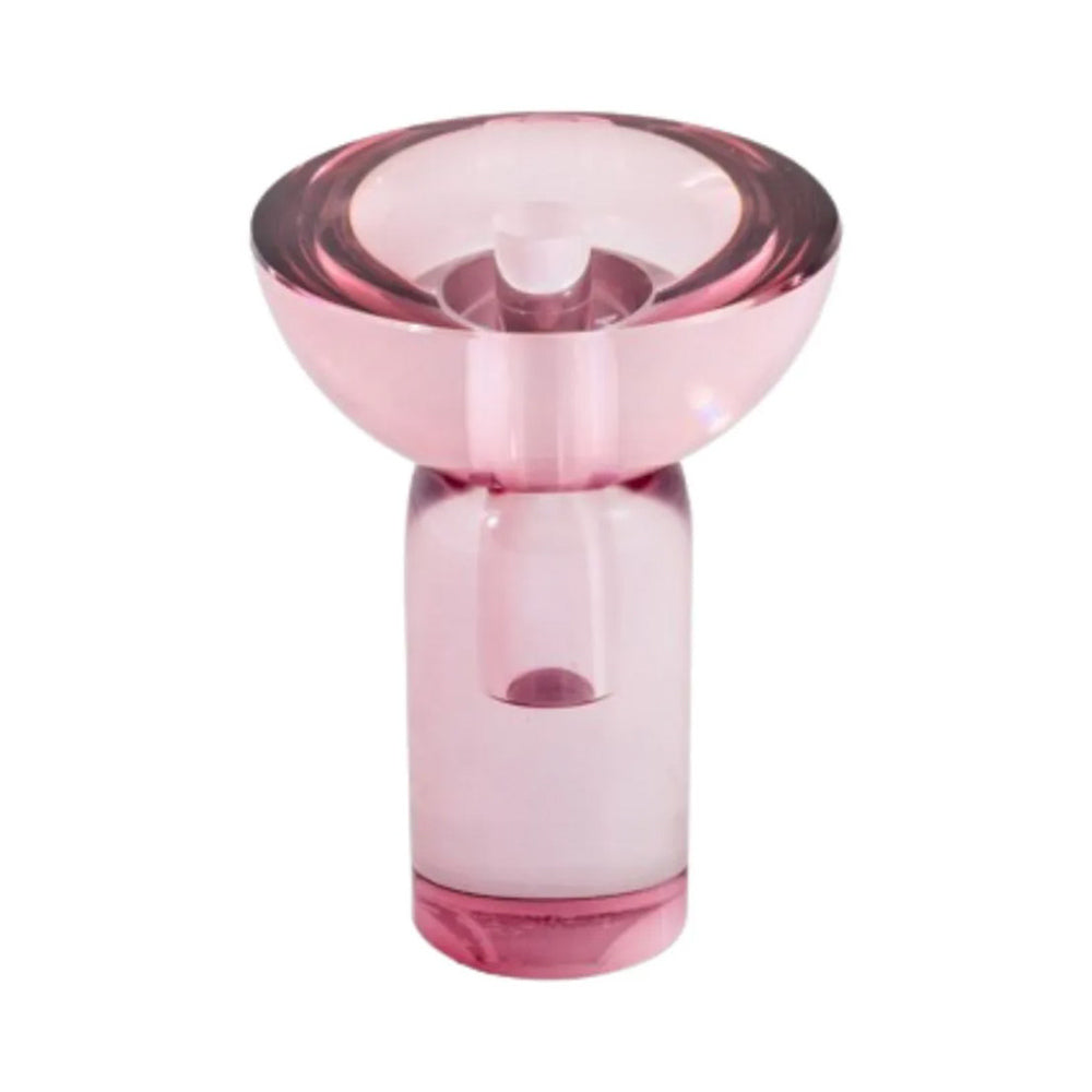 Florero de Cristal Rosé Pequeño