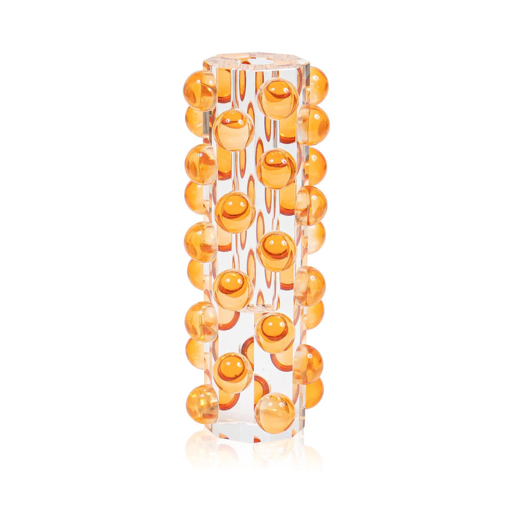 Florero de Cristal Bolinhas Rectangular – vista 4